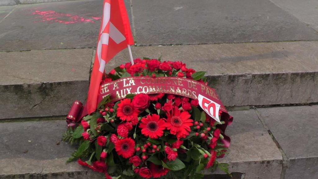 1er mai 2021 hommage aux communards